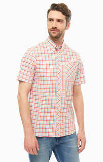 Рубашка в клетку с нагрудным карманом Fred Perry