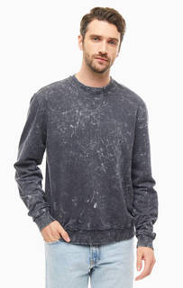 Серый хлопковый свитшот Cheap Monday