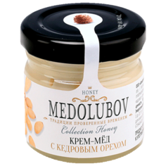 Крем-мед Medolubov с кедровым