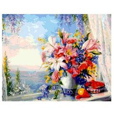 Рыжий кот Картина по номерам