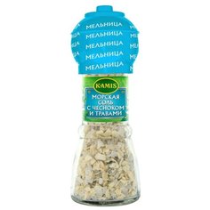 KAMIS Соль морская с чесноком и