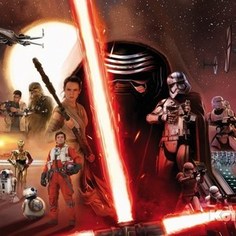 Фотообои Star Wars STAR WARS EP7 Collage (3,68х2,54 м)