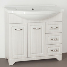 Тумба с раковиной Style line Олеандр-2 90 рельеф пастель (2000949097152, 1WH110790)