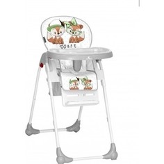 Стульчик для кормления Lorelli Oliver Серый / Grey Foxes 1828