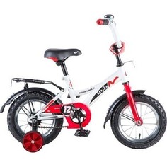 Велосипед 2-х колесный NOVATRACK 12 STRIKE белый-красный 125956 123STRIKE.WTR8