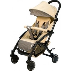 Коляска прогулочная BabyHit ALLURE BEIGE GREY Бежевый с серым (темная рама)