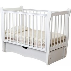 Кроватка Красная звезда Сибирочка (античный белый) Н ЗН Э А с/с С 777 Э А