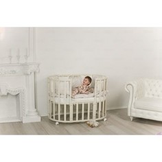 Кроватка трансформер Incanto Uoma Da Vinci 10 в 1 слоновая кость KR-0026/1