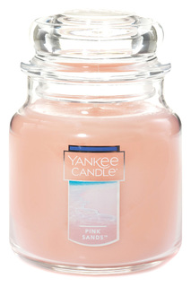 Свеча средняя Розовые пески YANKEE CANDLE