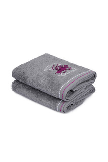 Hand Towel Set, 2 Pieces Beverly Hills Polo Club