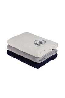 Bath Towel Set, 3 Pieces Beverly Hills Polo Club