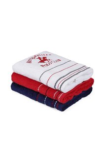 Hand Towel Set, 3 Pieces Beverly Hills Polo Club