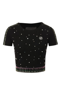 Хлопковый топ Philipp Plein