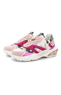Комбинированные кроссовки Valentino Garavani Bounce Valentino