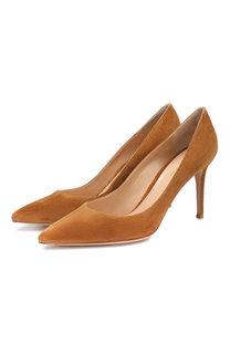 Замшевые туфли Gianvito 85 Gianvito Rossi