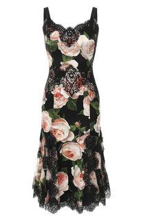 Платье с принтом Dolce & Gabbana