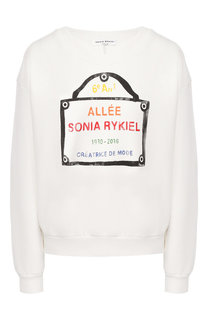 Хлопковый пуловер Sonia Rykiel