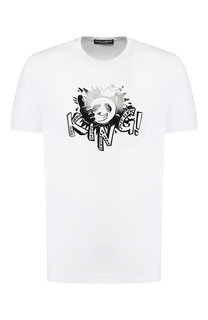 Хлопковая футболка Dolce & Gabbana