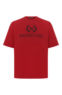 Хлопковая футболка Balenciaga
