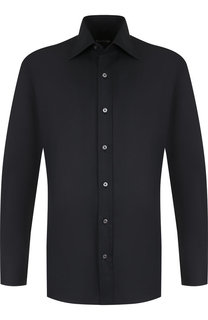 Хлопковая сорочка с воротником кент Tom Ford
