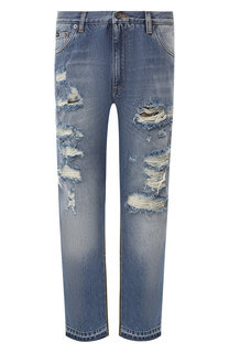 Джинсы прямого кроя Dolce & Gabbana