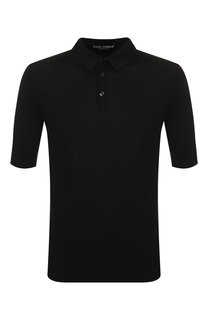 Шелковое поло Dolce & Gabbana