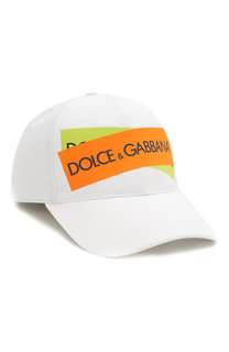 Хлопковая бейсболка Dolce & Gabbana