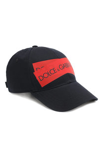Хлопковая бейсболка Dolce & Gabbana