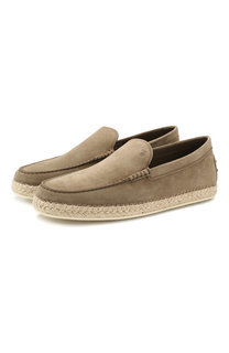 Замшевые эспадрильи Tod’s Tods