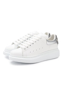 Кожаные кеды Alexander McQueen