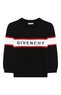 Хлопковый пуловер Givenchy