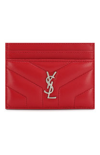 Кожаный футляр для кредитных карт Saint Laurent
