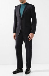 Шерстяной костюм с пиджаком на двух пуговицах Ermenegildo Zegna