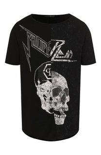 Хлопковая футболка Philipp Plein