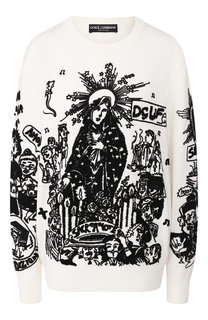Шерстяной пуловер Dolce & Gabbana