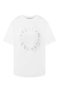 Хлопковая футболка Stella McCartney