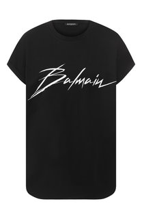 Хлопковая футболка Balmain