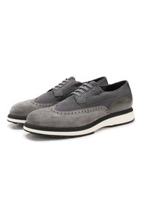 Кожаные дерби Santoni
