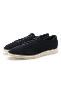 Замшевые дерби Santoni
