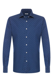 Хлопковая рубашка Kiton