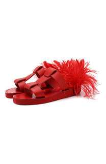 Кожаные шлепанцы Valentino Garavani Escape Valentino