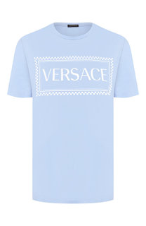 Хлопковая футболка Versace