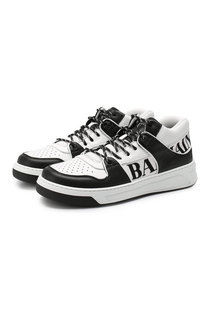 Кожаные кеды Balmain