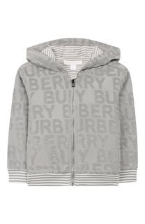 Хлопковый кардиган с капюшоном Burberry