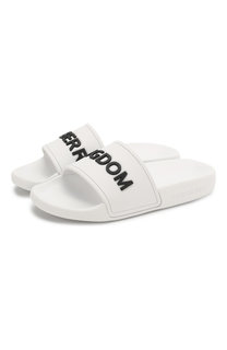 Резиновые шлепанцы Burberry