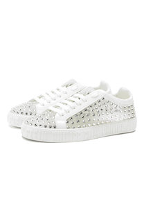 Комбинированные кеды Philipp Plein