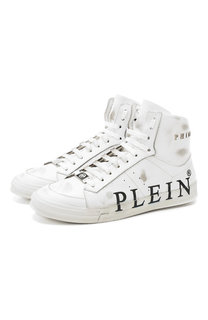 Кожаные кеды Philipp Plein