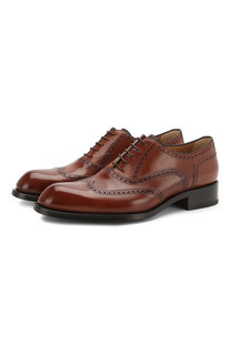 Кожаные оксфорды Brioni