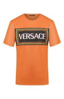 Футболка с логотипом бренда Versace