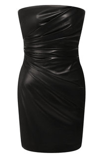 Кожаное платье Versace